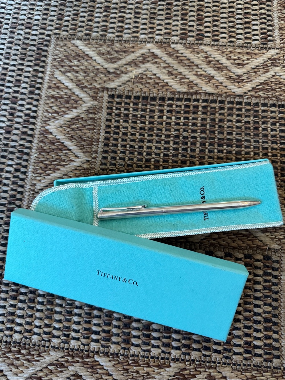 TIFFANY & CO Elsa Peretti Sterling Silver Ballpoint Pen